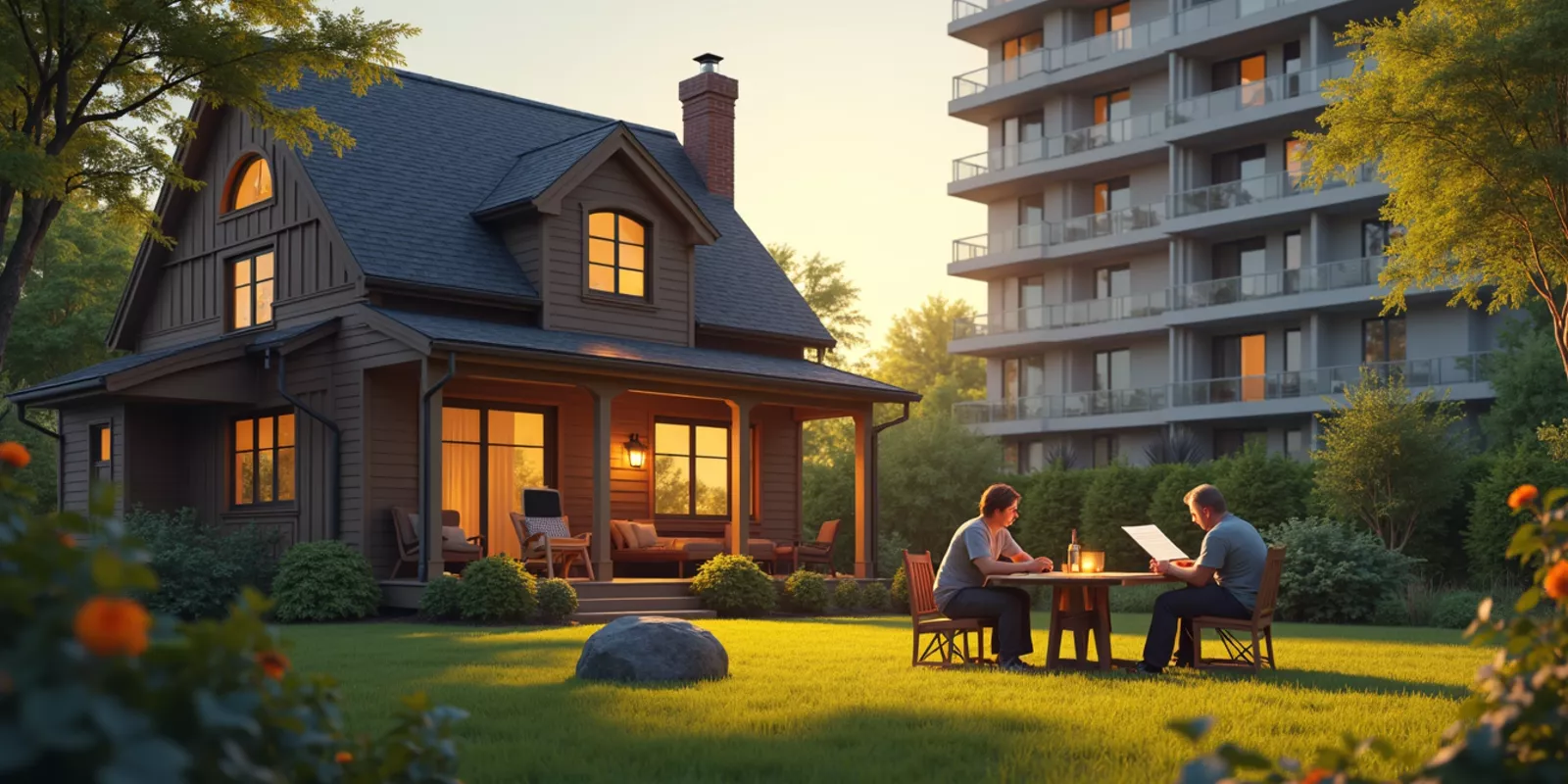 Diferencias entre comprar para vivir e invertir en bienes raíces